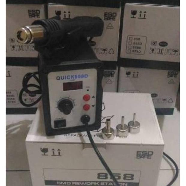 DFG BLOWER QUICK 858D/BLOWER UAP QUICK 858D/SOLDER UAP HOT AIR QUICK 858 DIGITAL TERLARIS