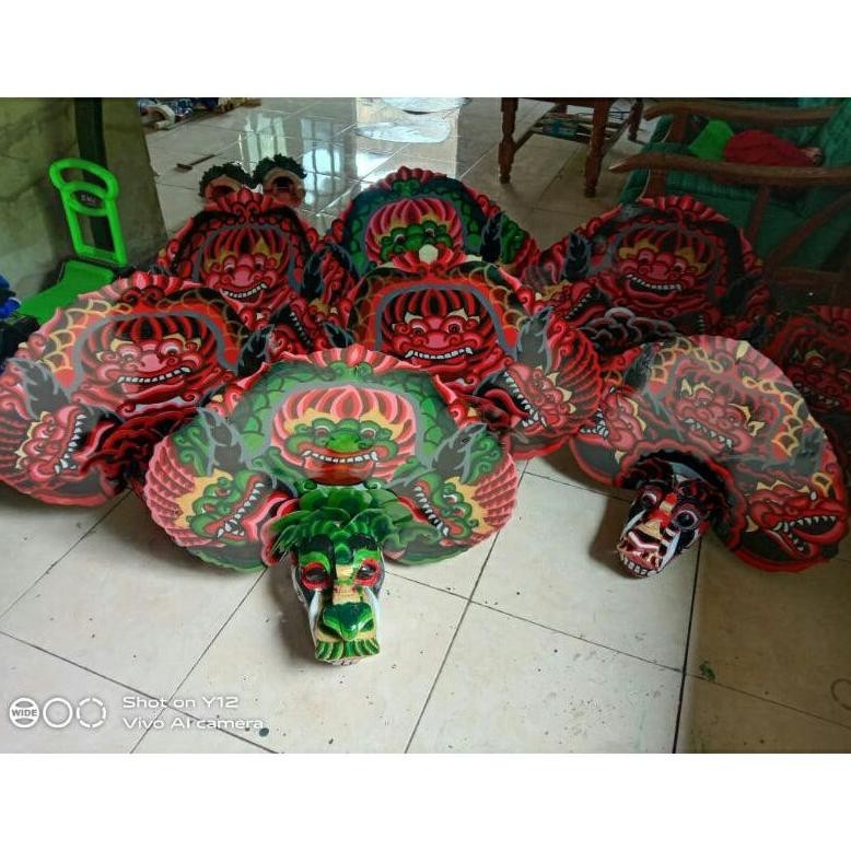 Barongan Anak Uk 17 Bonus Kemul Barongan Devil Barongan Murah Barongan Anak Barongan Thik Barongam T