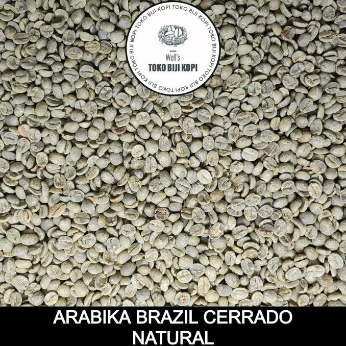 

Green Bean Arabika Brazil Cerrado Natural Process Grade 1 - 1 Kg