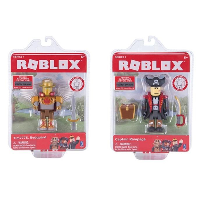 Original Roblox Series 1 Captain Rampage Tim7775, Redguard, Matt Dusek