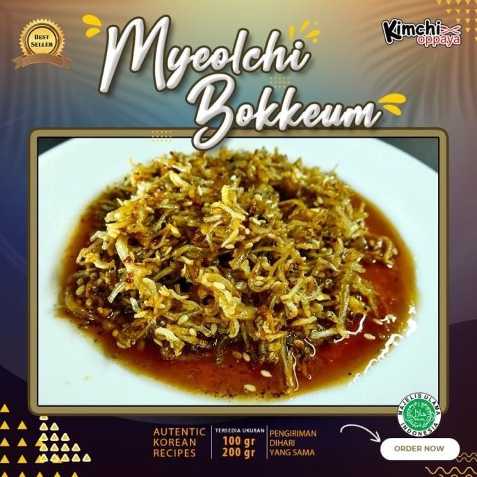 

PROMO | Bundling Banchan Korea Cumi Teri Eomuk 3 Pcs Side Dish Halal