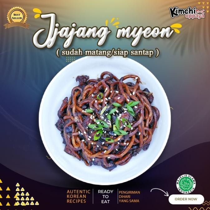 

Jjajangmyeon Mi Hitam Korea Siap makan Enak Halal Instant Derivery