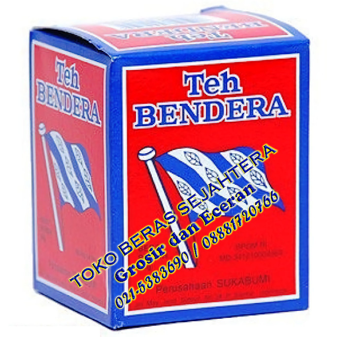 

] Teh Bubuk Bendera 10 x 50 Gr