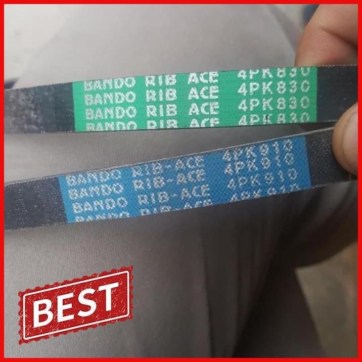 [CN] fan belt 4pk830 4pk910 original Bando