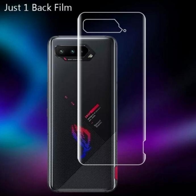 Hydrogel screen guard DEPAN BELAKANG ASUS ROG 5 anti gores