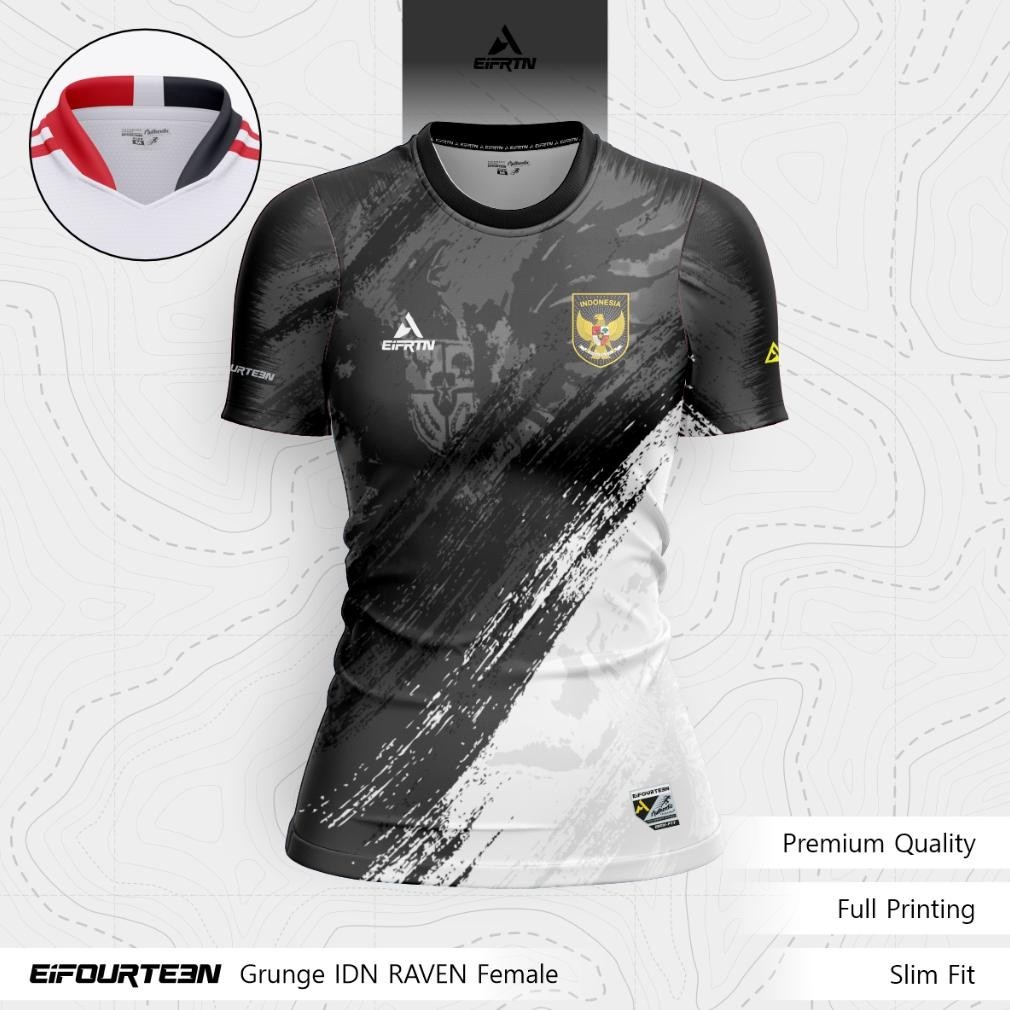 ad-3 EiFRTN Baju Kaos Singlet Lebong Jersey Olahraga Sepakbola Futsal Bulutangkis Sepeda Lari Voli T