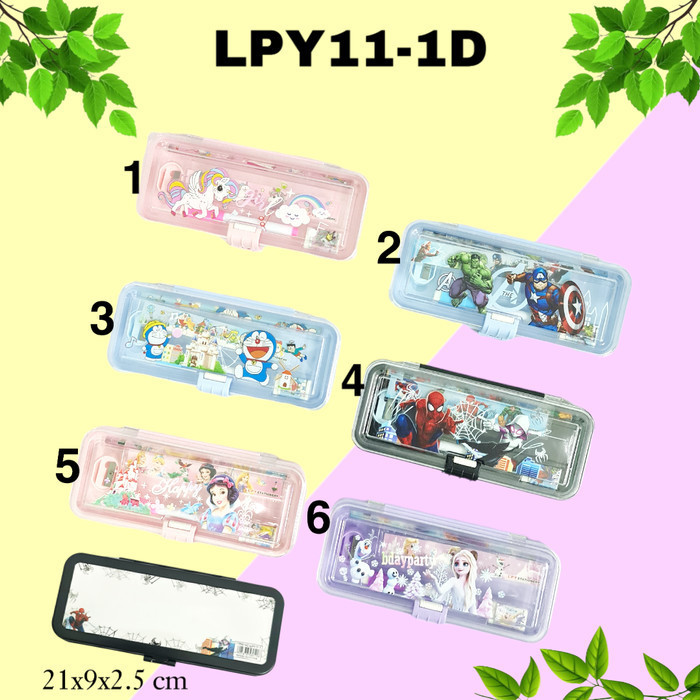 

GRATIS ONGKIR SOS Kotak Pensil Plastik Set+WB 1 susun 9X21/Tempat Pensil/Tepak - LPY11 1DNY, Bebas