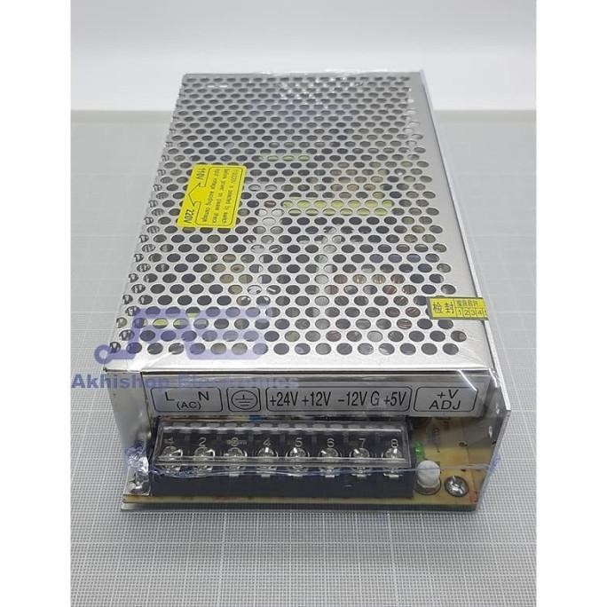 Power Supply 24V 12V -12V 5V 120W PSU Q-120D High Performance