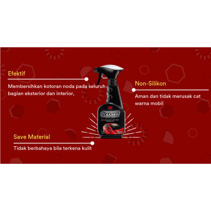 3M All Purpose Cleaner (Cairan Pembersih Mobil Serba Guna)