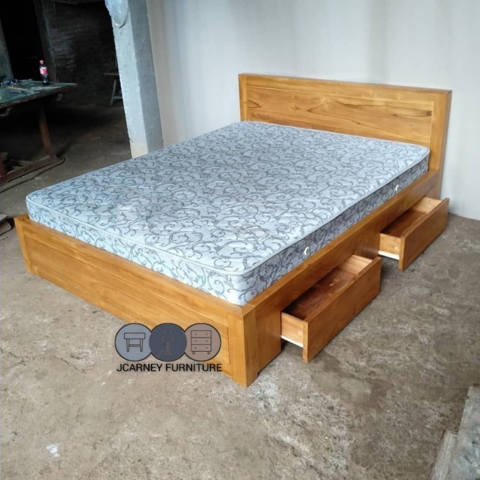 dipan minimalis 160x200 , dipan kayu jati murah