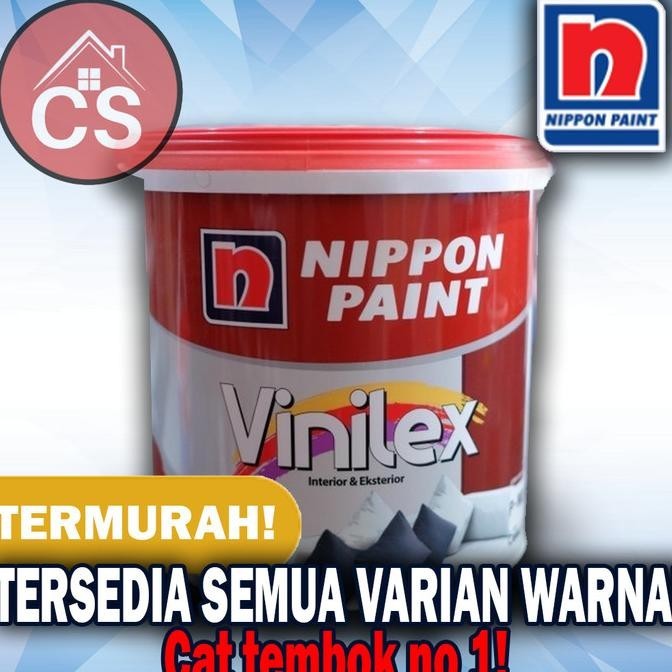 Nippon Vinilex 5kg warna ready putih