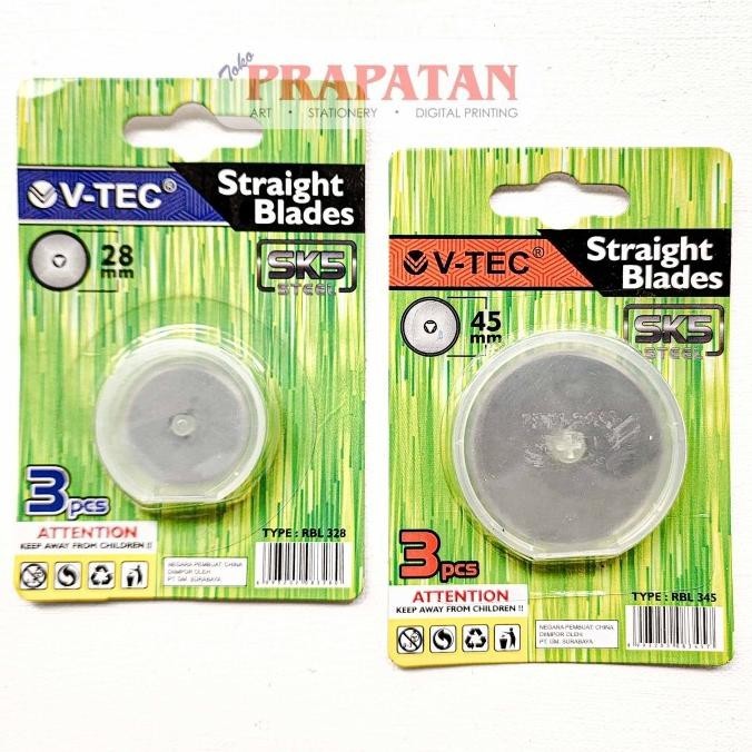 

V-TEC Rotary Cutter Refill RC-RBL | Pemotong Putar