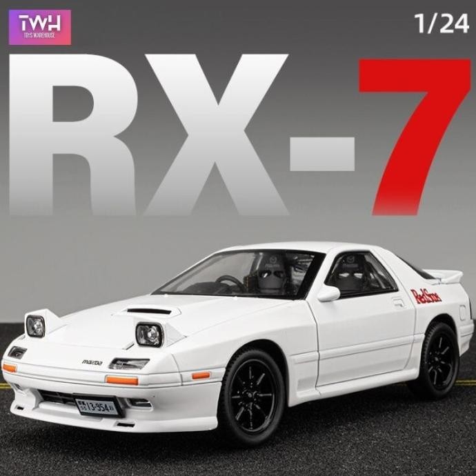 TWH DIECAST MAZDA RX-7 RX7 FC INITIAL D MOBIL MINIATUR HADIAH KADO JS