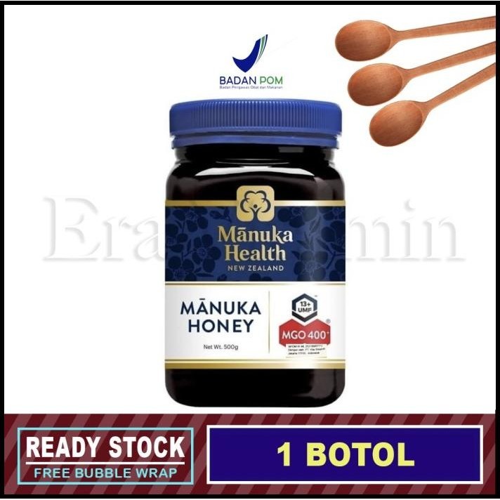 

(500Gr) Mgo 400+ / Umf 13+ Madu Manuka Health Honey Original