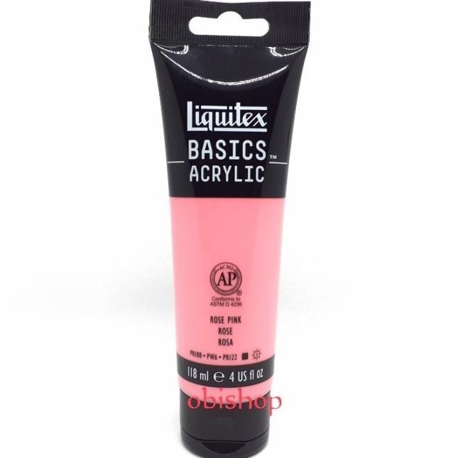 

Cat Akrilik Liquitex Basics Acrylic 118 Ml Rose Pink Fany Mall