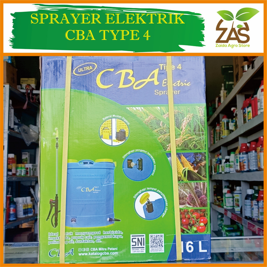 TANGKI SPRAYER / SEMPROTAN CBA ELEKTRIK TYPE 4