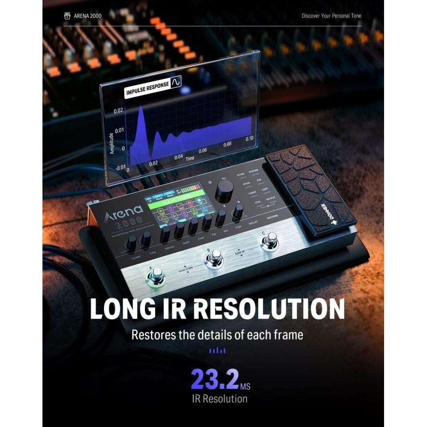 Ami Donner Arena 2000 Pedal Multi Efek Gitar