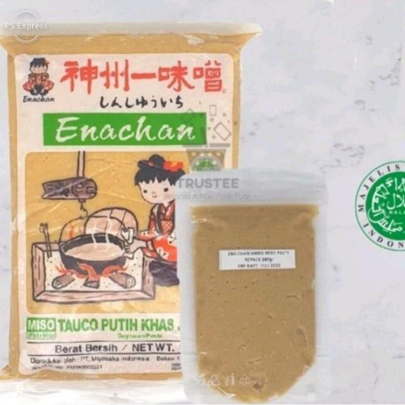 

ENACHAN Pasta Miso Putih 100gr Halal │ Tauco Ala Jepang untuk Sup Miso Soup Ramen Udon Ena Chan