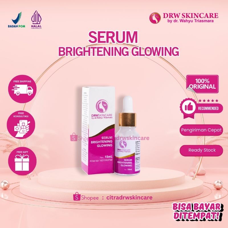 VARIAN SERUM DRWskincare GLOW/VIT C&E/ACNE /AHA BHA 100 % original BPOM