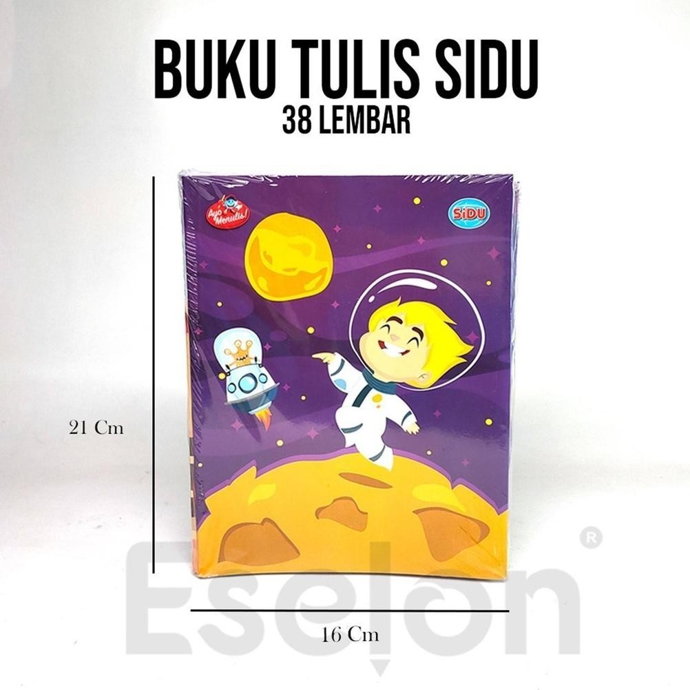 

D-54 10Pcs Buku Tulis Sidu Garis 38Lembar / 1Pack Buku Tulis Sidu 38Lembar / Buku Tulis Sidu Termurah