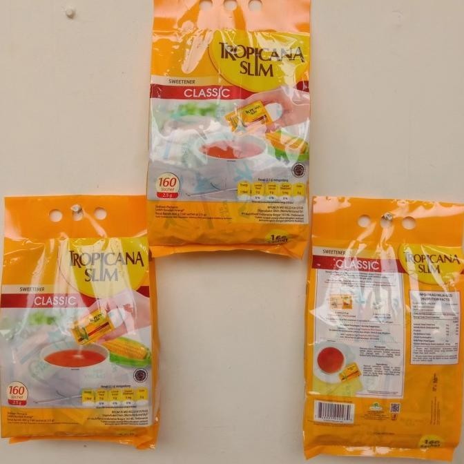 

Gula Tropicana Slim Classic 160 Sachet April Staroutlet