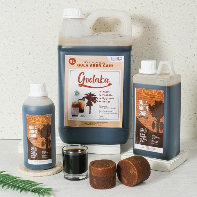 

Gula Aren Cair Goolaka 5Liter / Kopi Gula Aren / Palm Sugar April Staroutlet