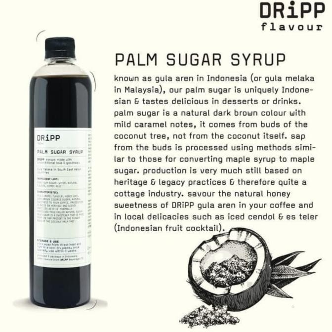 

Dripp Palm Sugar Syrup - Sirup Gula Aren Premium / Brown Sugar 760 Ml April Staroutlet