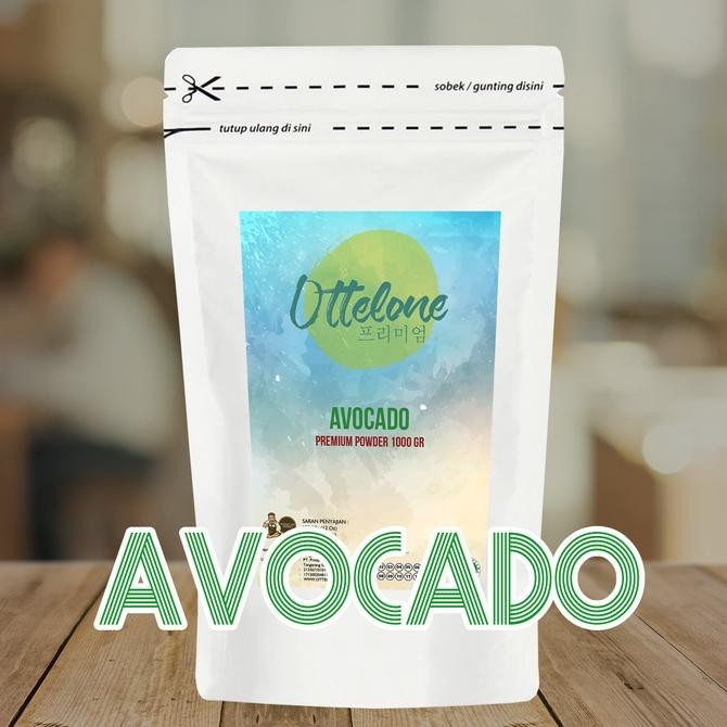 

Powder Avocado 1000Gr Bubuk Minuman Premium Merk Ottelo Tasya Shopstore