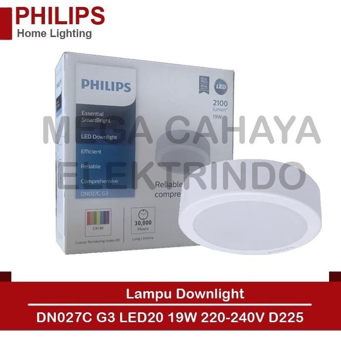 BEBAS ONGKIR - PHILIPS Downlight DN027C LED20 G3 19W