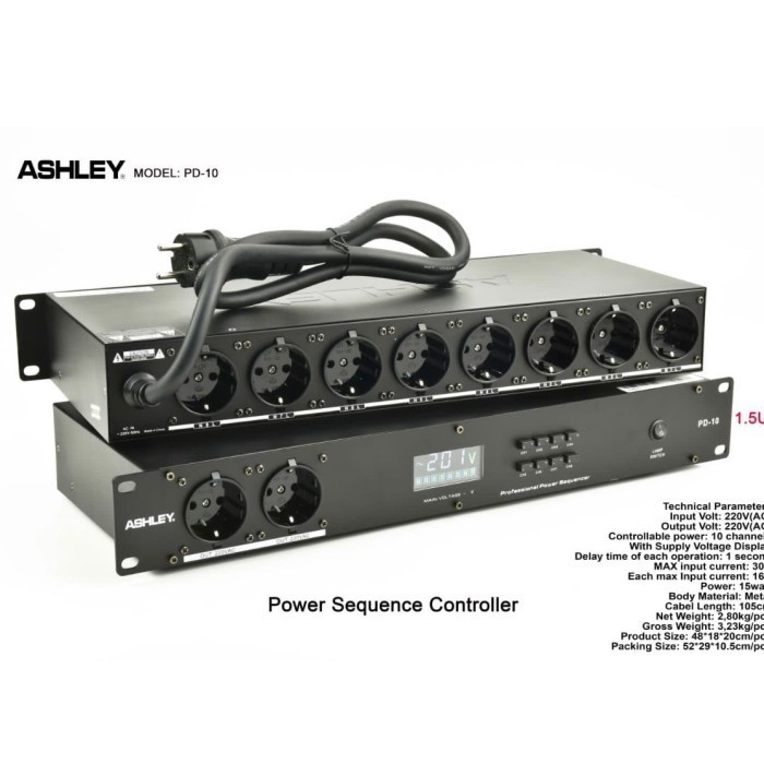 

Power Distributor PD 10 Original Sequencer Controller
