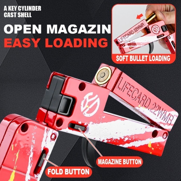 

Upgraded Lifed Metal Folding Toy For Kids Adult Pisto