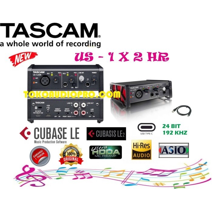 

TASCAM US-1X2 CU