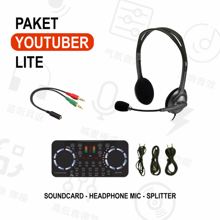 

PAKET YOUTUBER LITE - SOUNDD V300 PRO FREE HEADPHONE