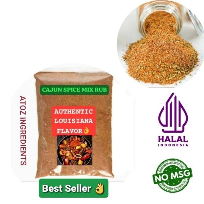 

Cajun Spice Mix 1Kg / Bumbu Racik Cajun 1Kg Revi Staroutlet