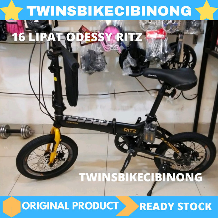 Sepeda Lipat 16 Odessy Ritz Disc Brake