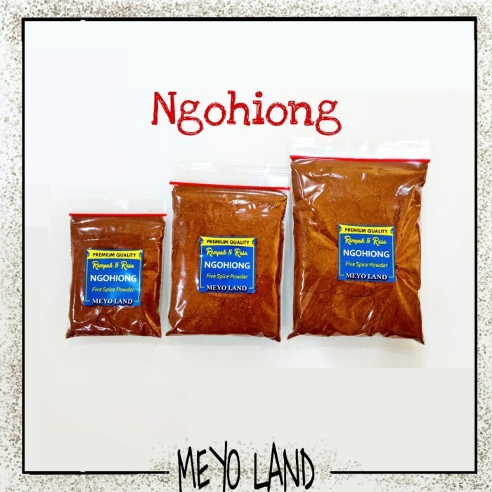 

Terlaris Bumbu Ngo Hiong 100gr PREMIUM ASLI Hiang Five Spice Ngohiong Rempah SALE