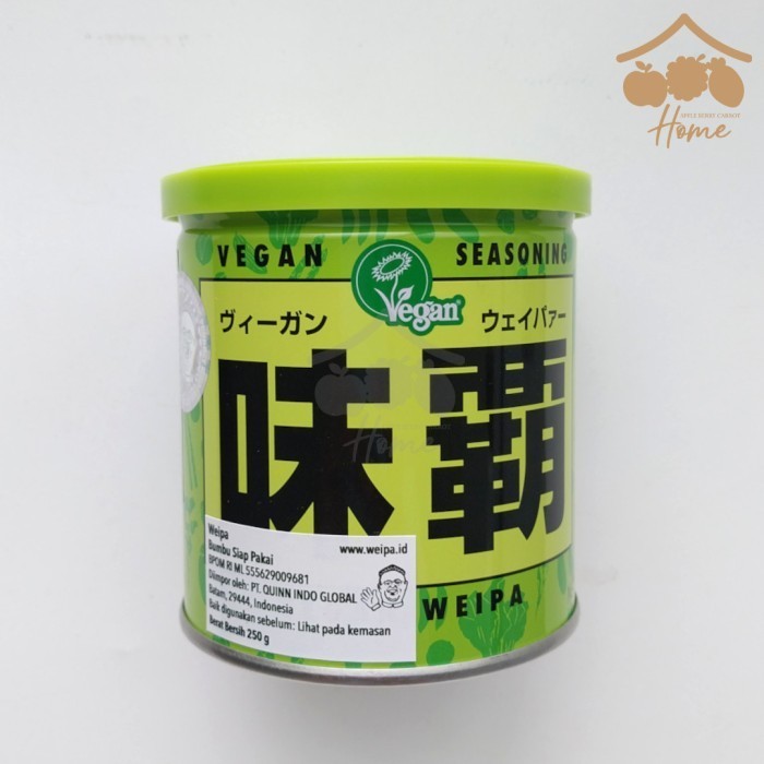 

Terlaris Weipa VEGAN Japan All Purpose Seasoning 250 gr bumbu kaldu 250gr SALE