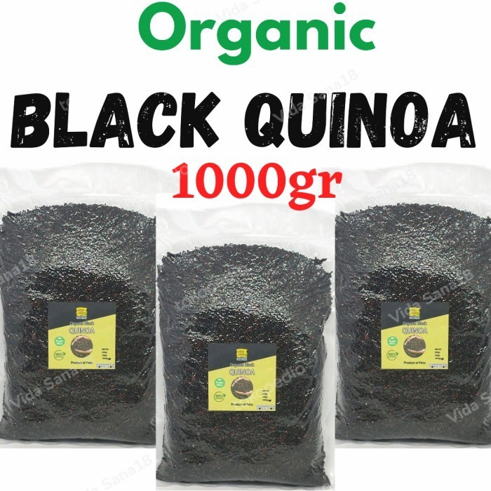 

Terlaris Organic Black Quinoa 1kg SALE