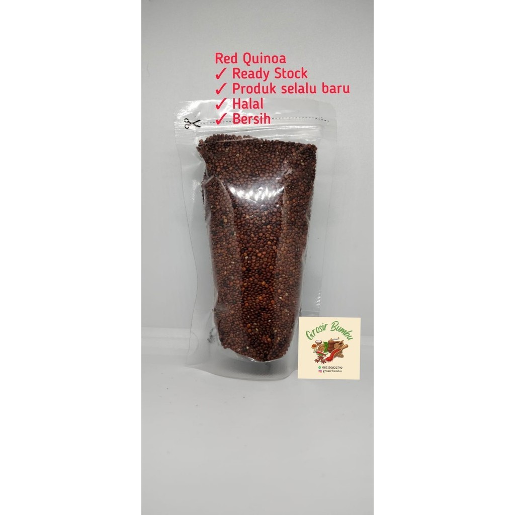 

Terlaris Organic Red Quinoa 250gram / quinoa merah organic SALE