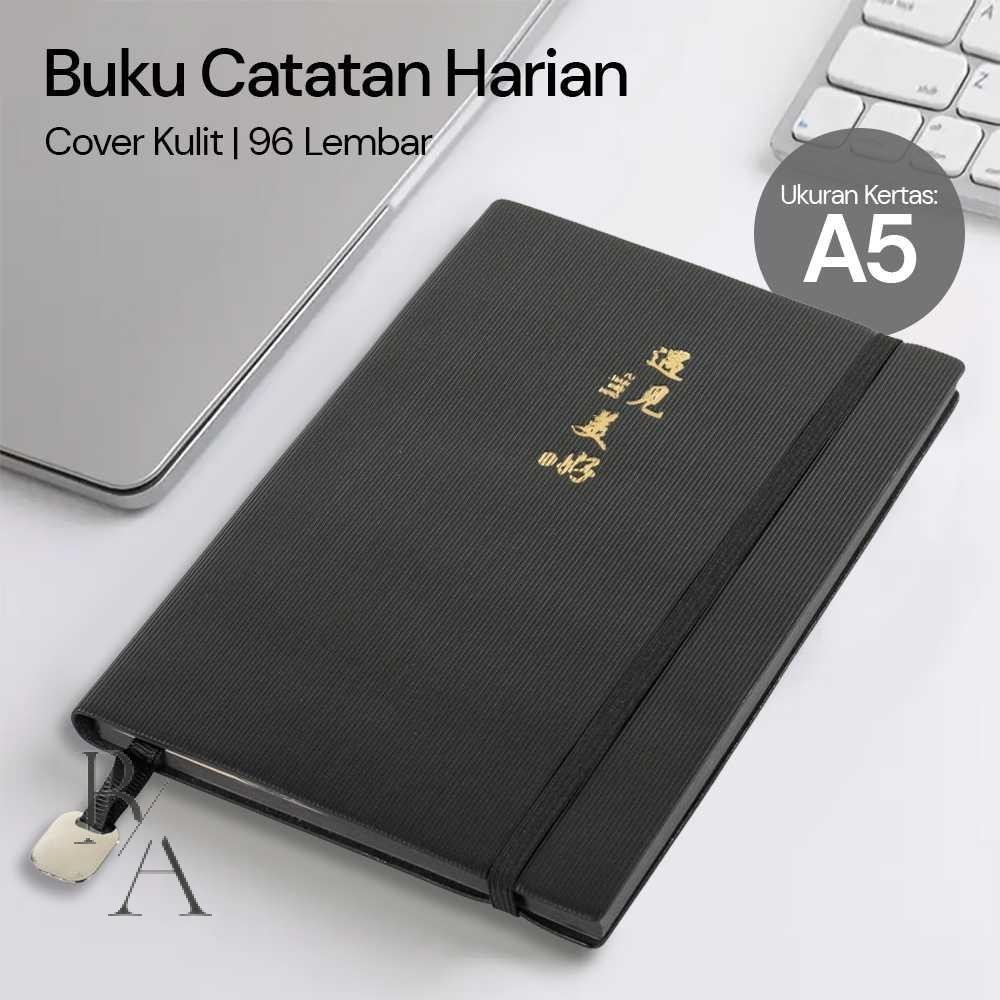 

BA27 YU JIAN MEI HAO Buku Catatan Harian Notebook Jurnal Cover Kulit A5 - V5