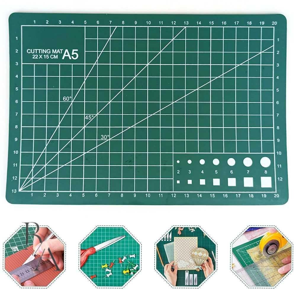 

BA27 HUAN MEI Working Pad Cutting Mat Alas Potong Papan Kerja A5 22 x 15 cm - GKSA4