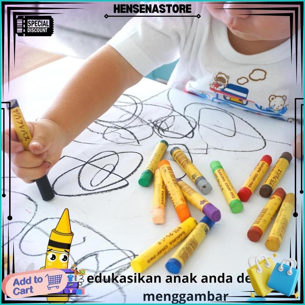 

Pensil Warna 150Pcs - Alat Menggambar Anak Set Crayon Colouring Set 150Pcs Art Sale