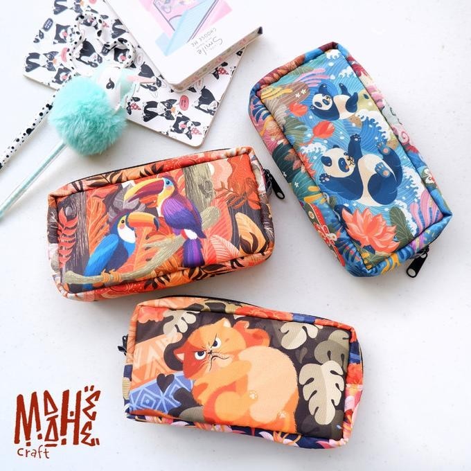 

Maahee Pencil Case - Tempat Pensil / Kotak Pensil / Pouch