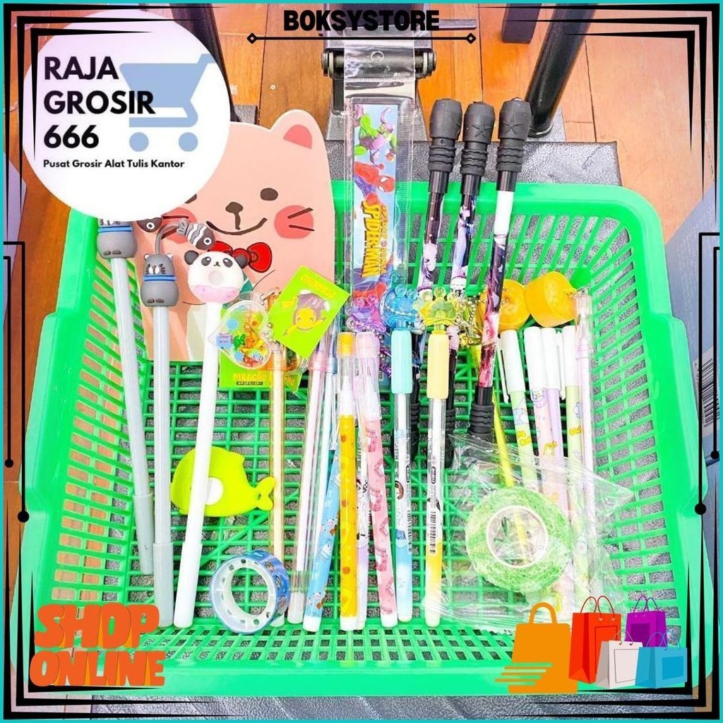 

Rajagrosir Paket Alat Tulis 250 Gram Stationery Best Seller