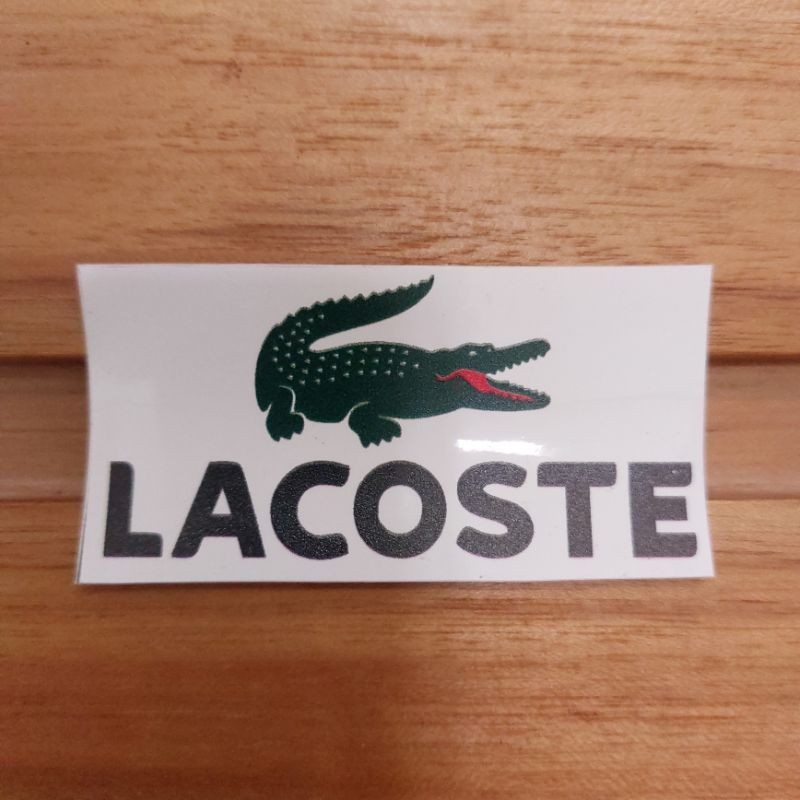 

Lacoste Sticker Premium