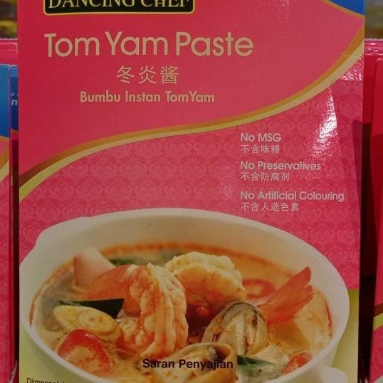

Dancing Chef Tom Yam Paste 100Gr