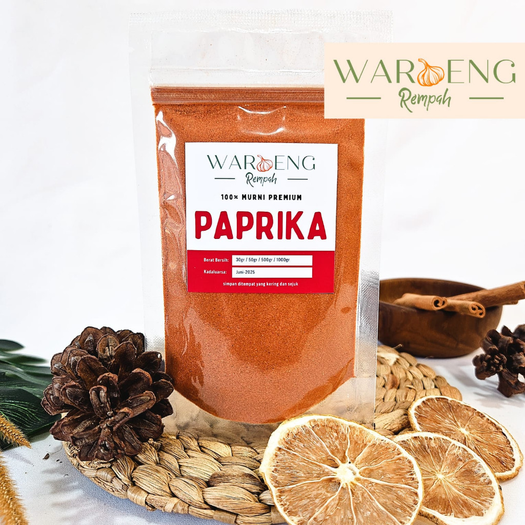 

Paprika Bubuk / Ground Paprika / Waroeng Rempah Murah