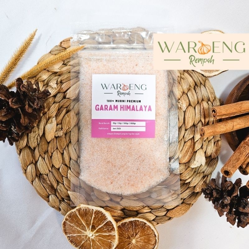 

Garam Himalaya Asli / Himalaya Salt / Waroeng Rempah Murah
