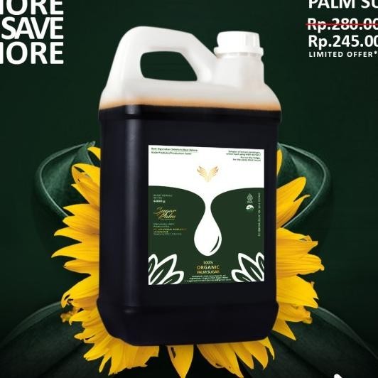 

Gula Aren Cair , 5 Liter - Organik Tanpa Pemanis Tambahan