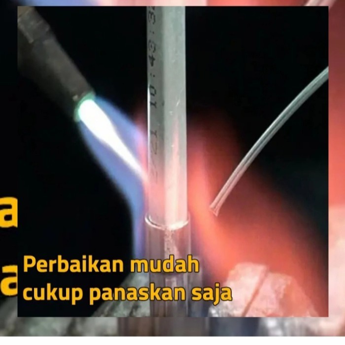 Alat Las Bakar Komplit Flame Gun Dan Gas Free Kawat 10 Pcs